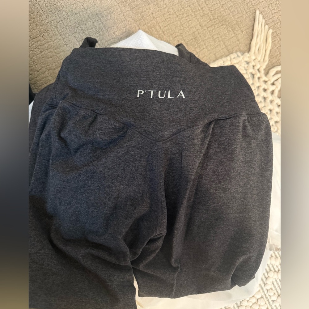 P’tula bare II leggings size small dark grey heather